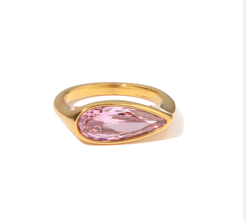 Pink Sapphire Ring PAZ&CO