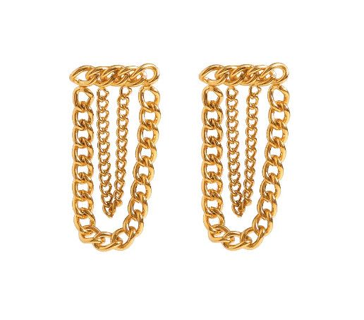Malaga Chain earrings PAZ&CO